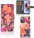 B2Ctelecom Motorola Moto G31 | G41 Hoesje Bosje Bloemen