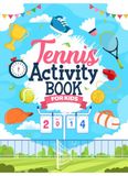 TENNIS ACTIVITY BOOK FOR KIDS: The Ultimate Hockey Themed Activity And Coloring Book including | Fun Puzzles, Mazes, Coloring Pages, Word Games, Brain ... Spot the difference... AND MUCH MUCH MORE!