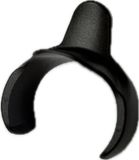 Aulos Support de pouce pour flûte à bec soprano Marron foncé