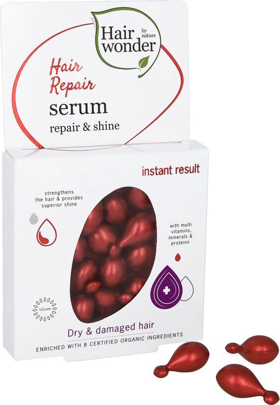Hennaplus Haarwonder Hair Repair Serum Capsules - 14 Capsules