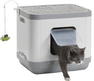 Moderna Chat Litière - Gris - 47.5 x 39.5 x 40 cm