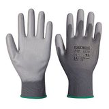 Portwest A120 PU Palm Handschoen, Normaal, Grootte S, Grijs