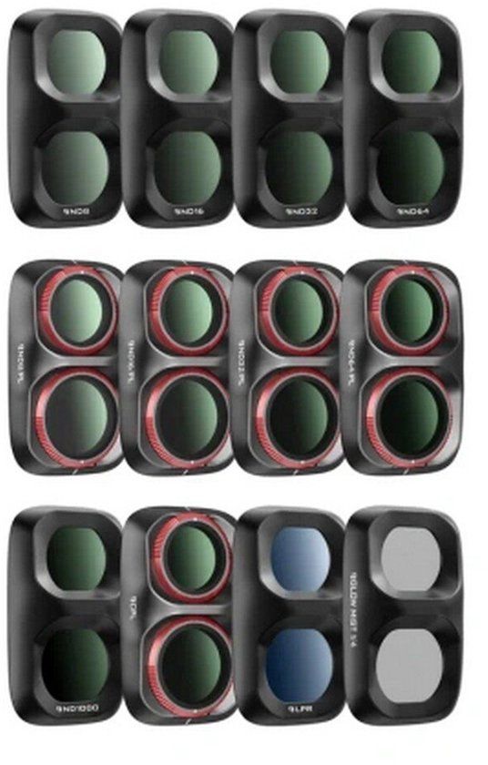 Freewell Osmo Pocket 4P Filters Mega Kit 12-pack Black