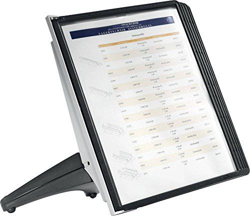 Durable 554001 Sherpa Soho 5 tafelmodule (5 zwarte panelen) antraciet