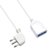 Ewent EW3812 power uitbreiding 5 m 1 AC-uitgang(en) Binnen Wit