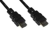 LINK LKCHDMI1503 HDMI-kabel, 4K, 1,5 m, vergulde contacten, zwart, compatibel met pc, notebook, HDTV, 3 stuks