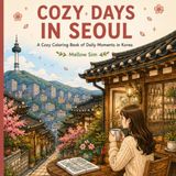 Cozy Days in Seoul: A Cozy Coloring Book of Daily Moments in Korea