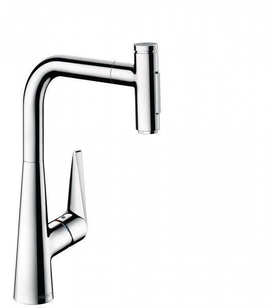 Hansgrohe Talis Select M51 Keukenmengkraan met Uitschuifbare Handdouche - Chroom