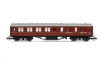 Hornby TT:120 Spoor TT4034A BR 57' Brake Third, M5629M - Rollend materieel tijdperk 5 - Rijtuigen voor modelspoorsets
