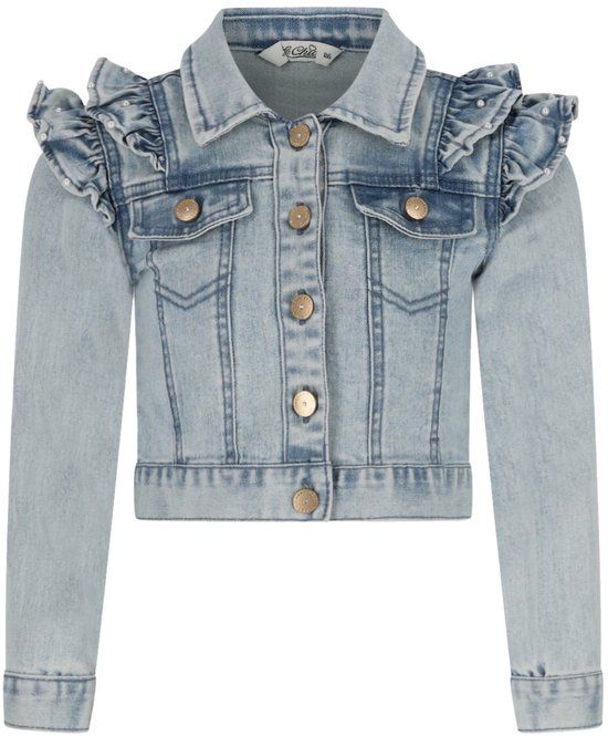 Le Chic Spijkerjasje ALLY C511-5181 Light Denim - Maat 98