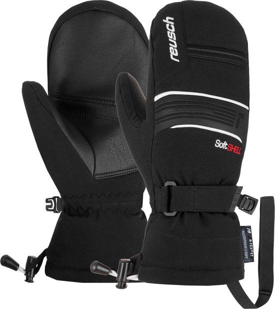 Reusch Kondor R-TEX® XT Junior Mitten - Zwart-Wit - Maat 6