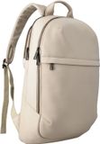 Accezz Leren Laptop Rugzak tot 16 inch - Beige