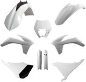 Polisport Off Road Full Ktm Exc/exc-f/xc-w/xc-fw (12-13) Ktm 91461 Plastic Set Blanc