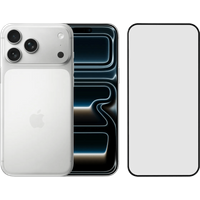 Apple iPhone 17 Pro Max 512GB Zilver + BlueBuilt Screenprotector Glas