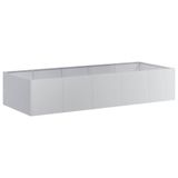 VidaXL Plantenbak Gegalvaniseerd staal 2000x800x400 mm