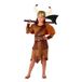 BigBuy Carnival Kostuums pour Enfants 114869 Viking femme Brun (4 Pcs)
