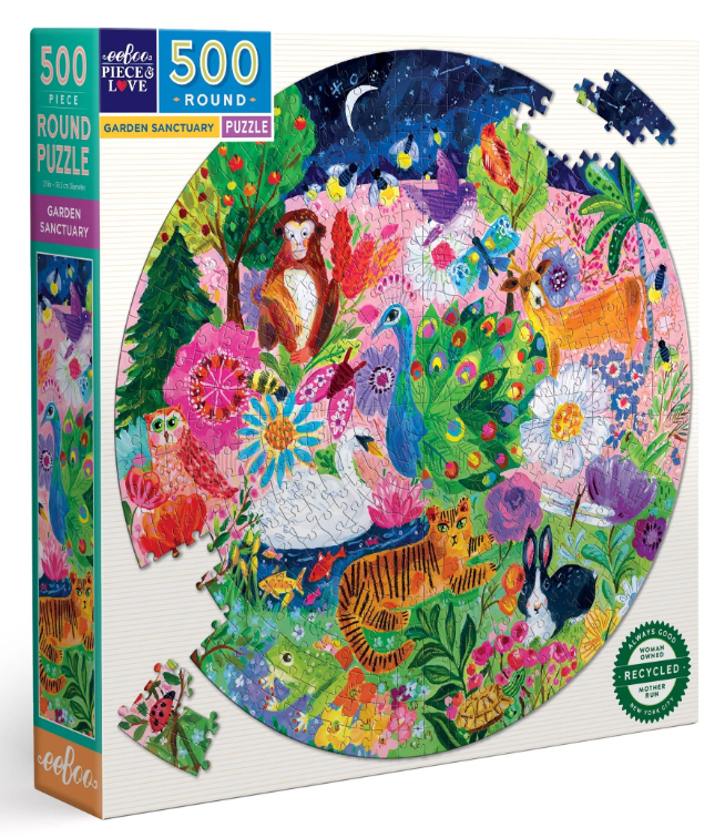 Eeboo Garden Sanctuary Puzzel (500 stukjes)