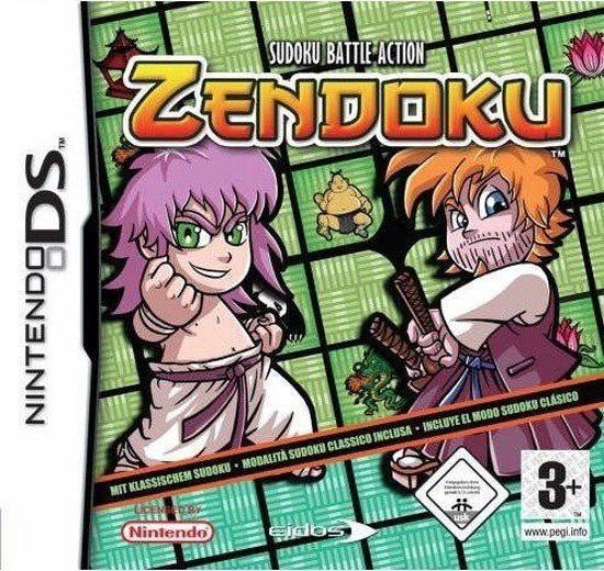 Eidos Zendoku Battle action Sudoku - Nintendo DS