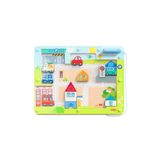 Haba magneetspel stad interactief speelgoed creatief leren.