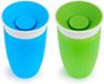 Munchkin Stay Put Cups met zuignap, pak van 2, blauw/groen