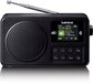 Lenco PDR-033BK - Draagbare DAB+/FM radio met Bluetooth - Zwart