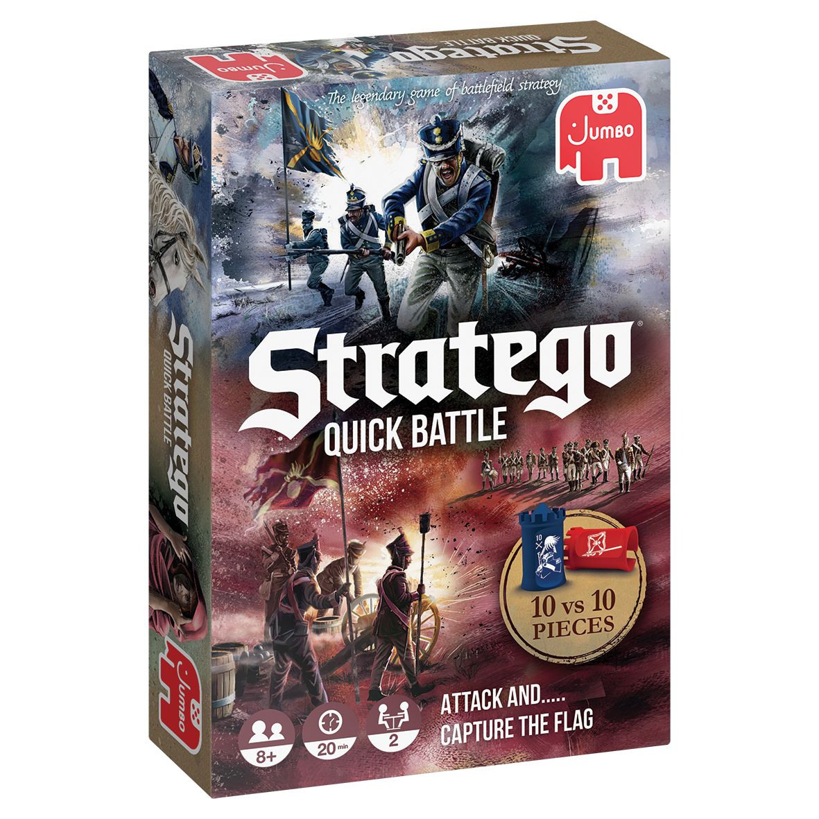 Jumbo Stratego Quick Battle - Bordspel - Strategie Spel