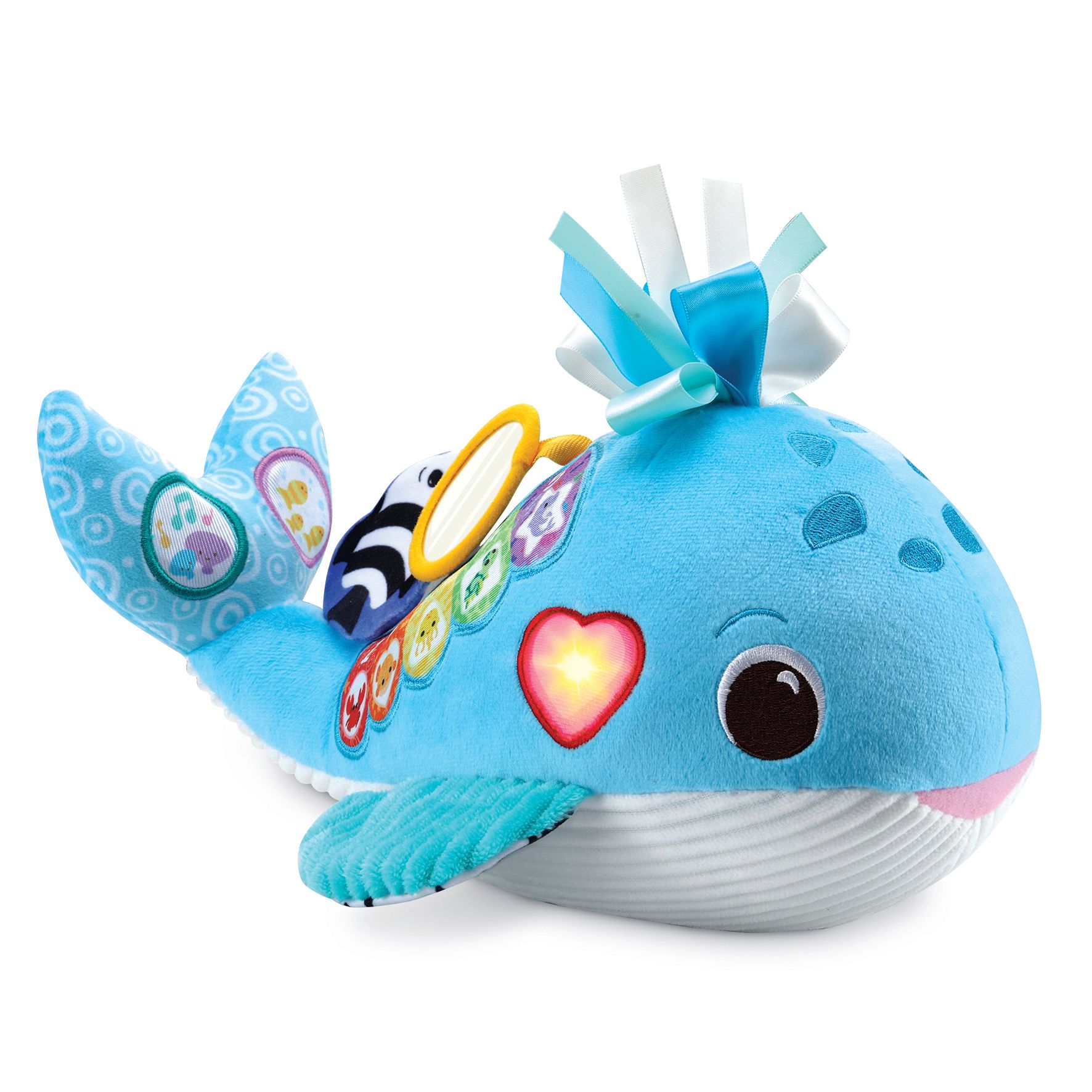 VTech Play Green OCÉANE, MA BALEINE MUSICALE - Blue - 0.25-3 Years - Fabric