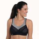 Anita Active PanAlp Wool Sport Bh 5555 Black/Melange - maat EU 80F / FR 95F