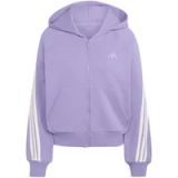 Adidas Damescapuchon met volledige rits 3-Stripes