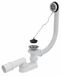 Alcadrain Siphon d'évier BASIC, DN32, chrome - longueur 570mm