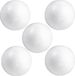 Rayher hobby materialen Piepschuim bol/bal - Pakket van 12x stuks - wit - D10 cm