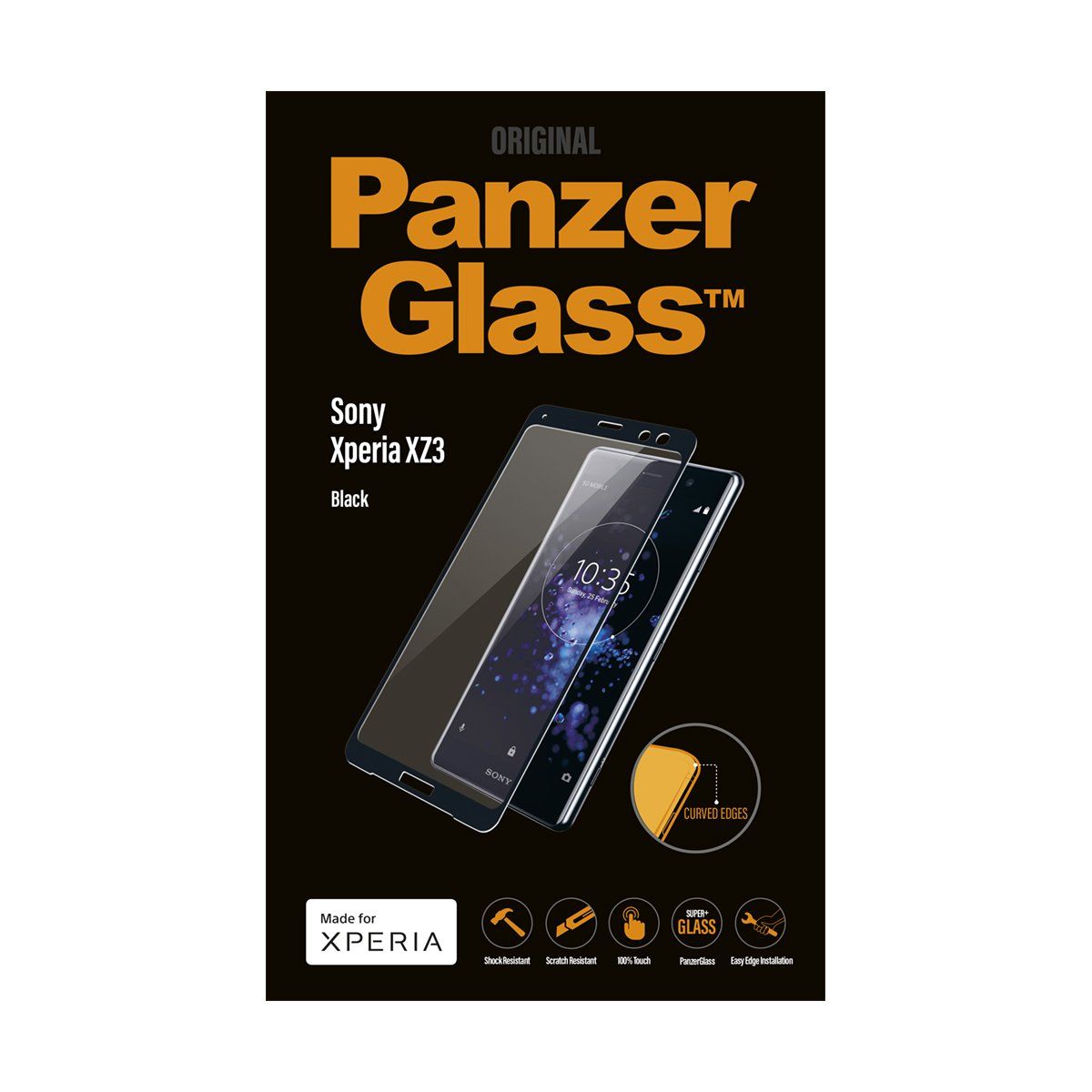 PanzerGlass Screenprotector voor Sony Xperia XZ3 - Gehard Glas