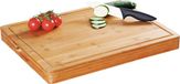 Kesper Bamboe houten snijplank/hakblok - 40 x 50 cm