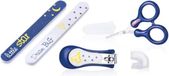 Nuby Set de soins pour ongles Junior 16,5 cm Bleu 4 pièces