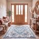 Safavieh Madison MAD504 tapijt voor woonkamer, slaapkamer of elk interieur, turquoise, 122 x 183 cm