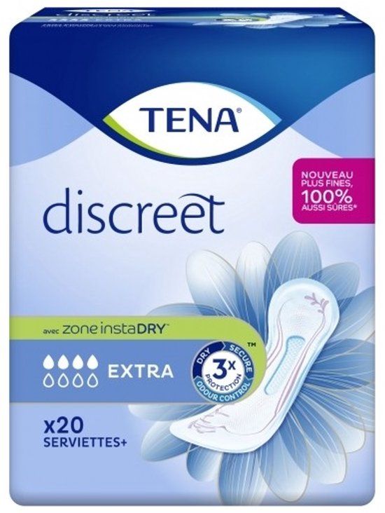 Tena Discreet Extra - 12 pakken van 20 stuks