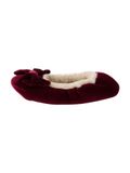 Next - Meisjes - Ballerina's van velours met strik - Rood