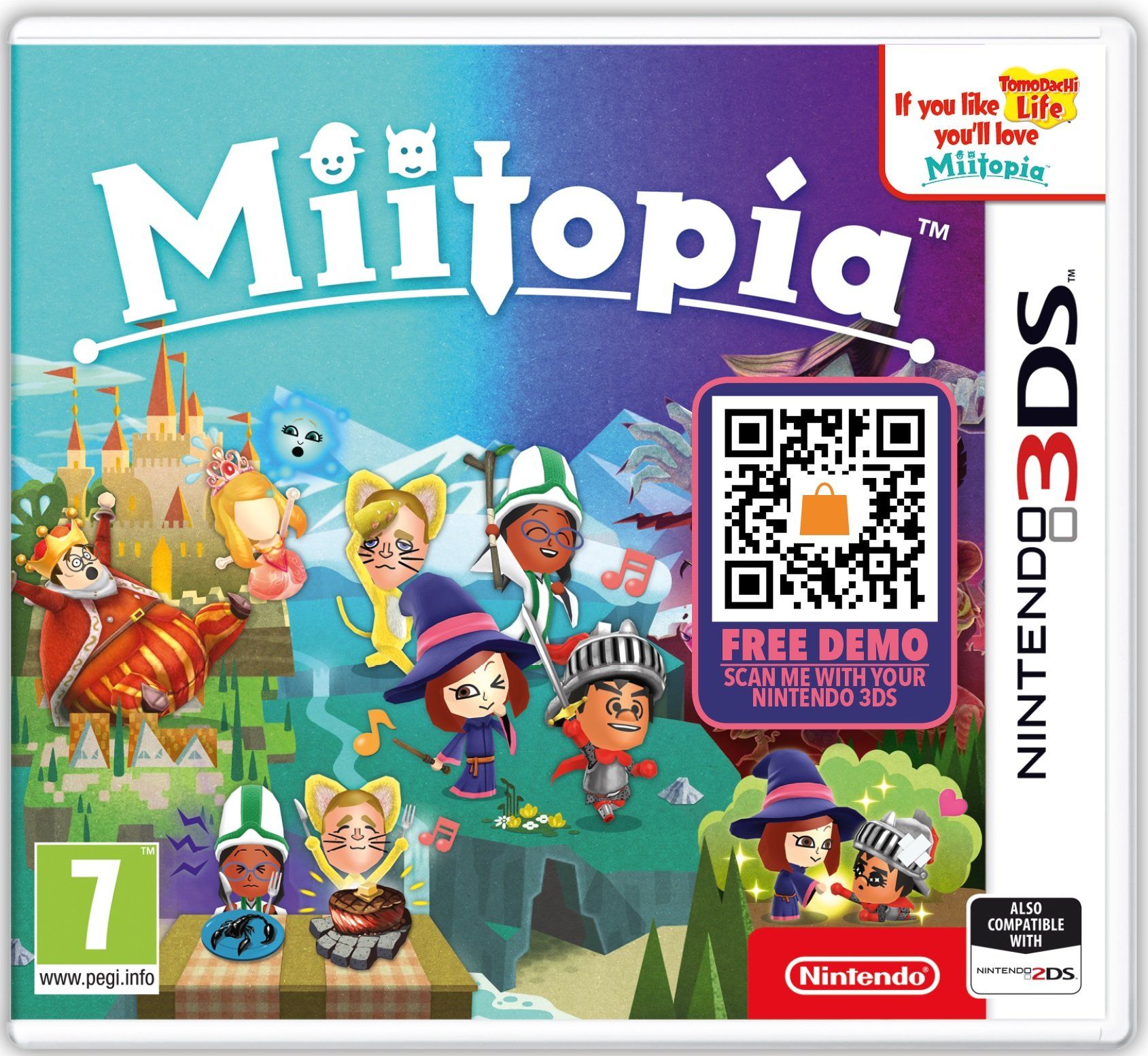 Nintendo Miitopia - 3DS - RPG
