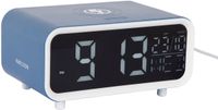Karlsson Chunky LED Wekker - Klassiek blauw - 17x11x8.6cm