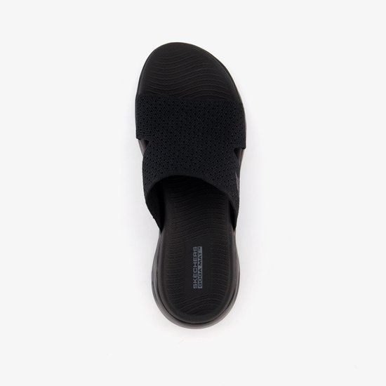 Skechers On The Go Dames Slippers Zwart - Maat 36 - Slides - 2025 Collectie