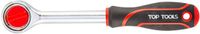 Topex - Grijpbare ratel 3/8" - 200 mm - 72 Tanden - Ergonomische Handgreep