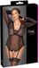 Cottelli CURVES Open Kruis Bodysuit Curvy Vrouwen 4XL Zwart