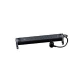 LEGRAND Stekkerdoos, premium meervoudige stekkerdoos met 5 stopcontacten 2P+T en USB C+C, draaibaar, schakelaar, kabel 1,5 m, zwart en donkergrijs, 694443