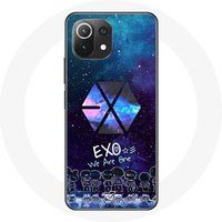 Lakokine Hoesje voor Xiaomi Mi 11 Lite Exo Groep K-pop Logo we zijn één