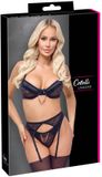 Cottelli LINGERIE Bra Set Chain 85C/L Zwart