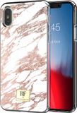 Richmond & Finch RF Series TPU Hoesje iPhone X/XS - rose gold marble