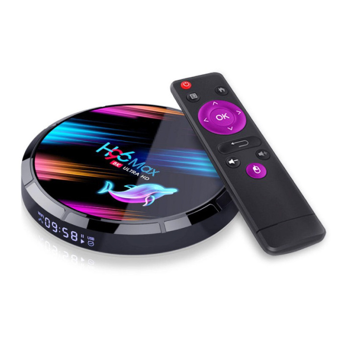 Stuff Certified® Stuff Certified® H96 Max 8K TV Box Mediaspeler Android Kodi - 4GB RAM - 32GB Opslagruimte