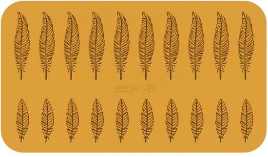 Silikomart Professional Naturae - Piuma - Siliconen mal voor veertjes / pluimpjes