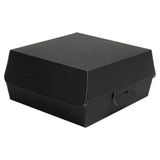Hamburger Thepack 50 stuks hamburgerschelpen XL zwart nano-micro golfkarton