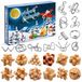 Calendrier de l'Avent 2027 - Jeux de puzzle - 24 jours - Enfants et Adultes